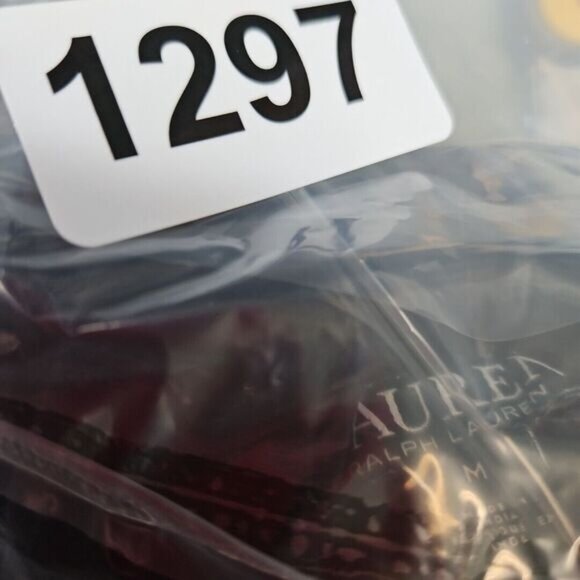 Lauren Ralph Lauren Women's Black Top Sz Med  Pintuck cotton - Picture 9 of 11